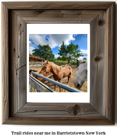 trail rides near me in Harrietstown, New York